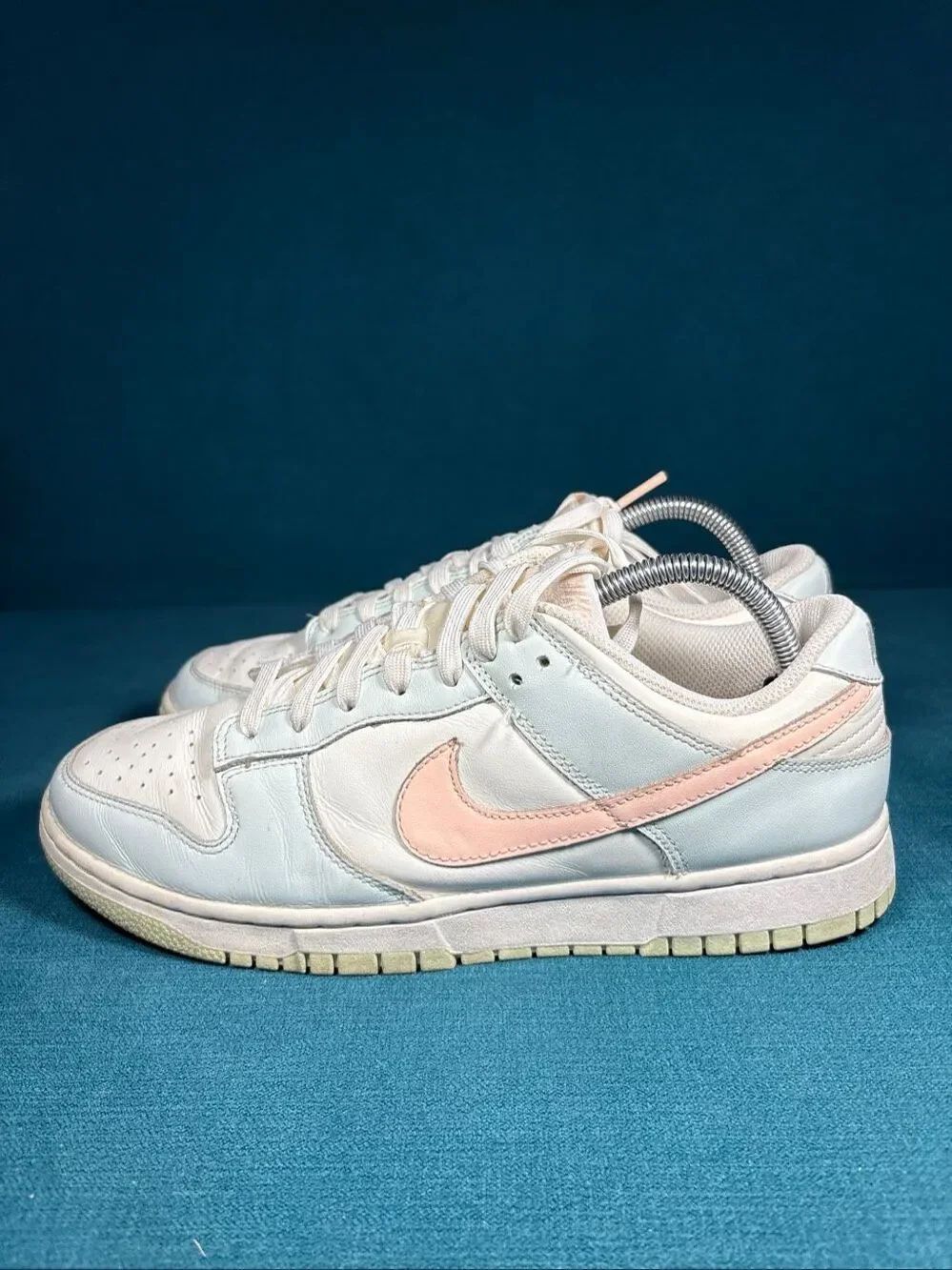 Nike Dunk Low Next Nature Womens 10.5 Barely Green Peach Sail Shoes DD1503-104
